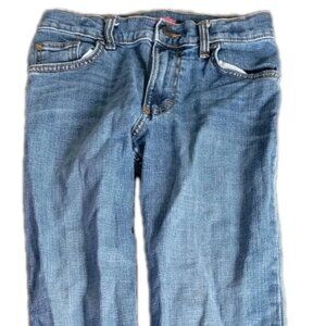Wrangler Jeans Boys Size 12 Blue Slim Boot Cut Western Cowboy Pants